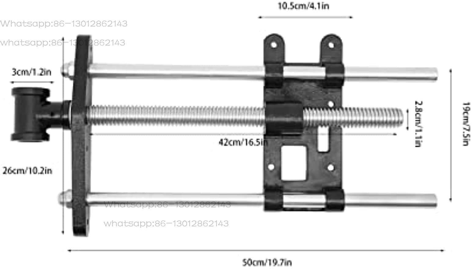Office Furniture And Fixtures - Rebound rod front fixture, woodworking workbench