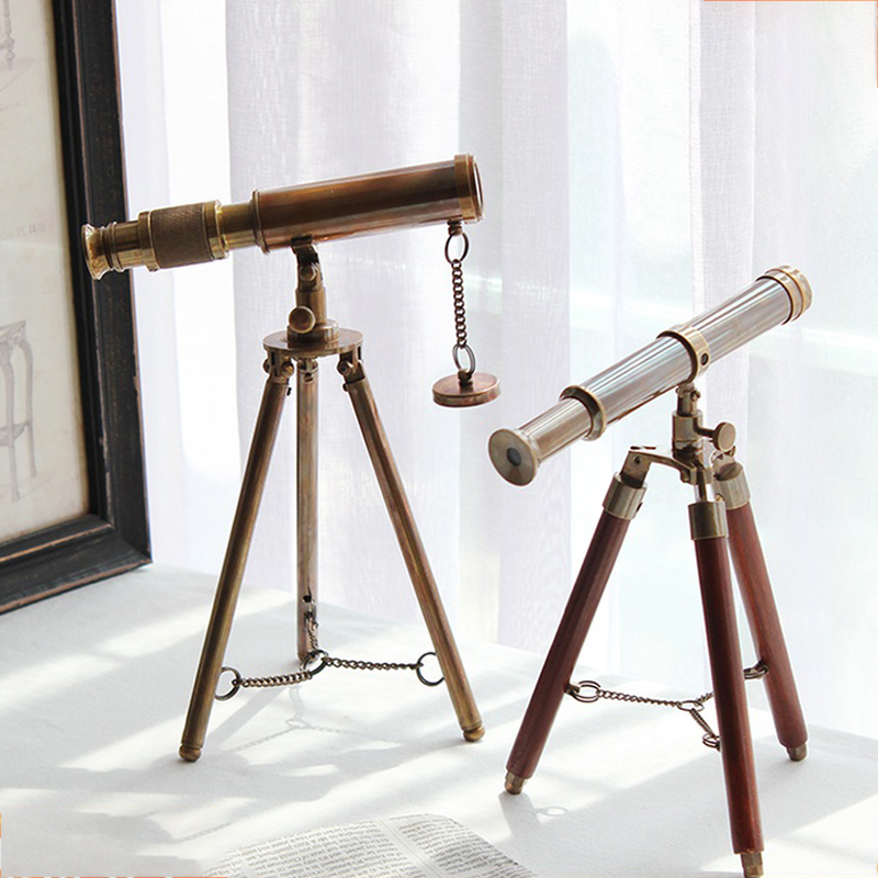 Retro Brass Telescope Desktop  - Office Furniture Loft review and price
