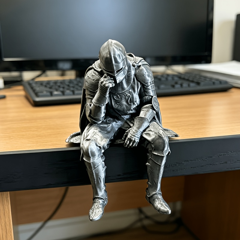 Medieval Knight Figurine Vinta - Office Furniture Loft review and price