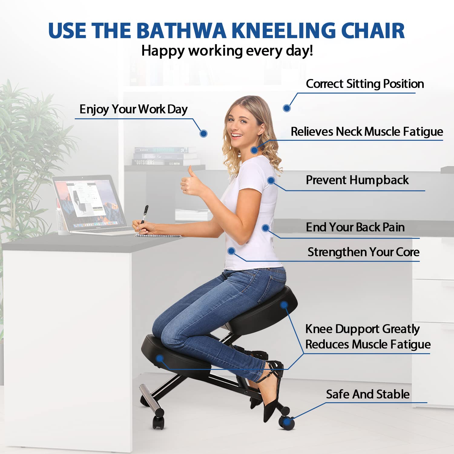 Kneeling Chair Ergonomic for O - Furniture Chairs For Office review and price