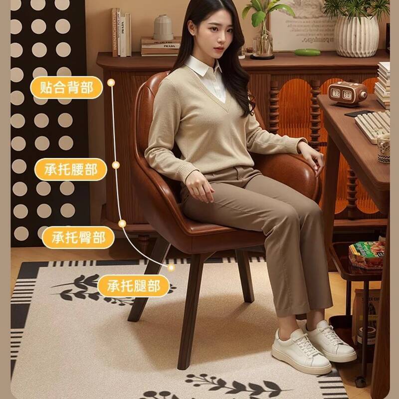 Leather Vintage Computer Chair - Office Furniture Suppliers review and price