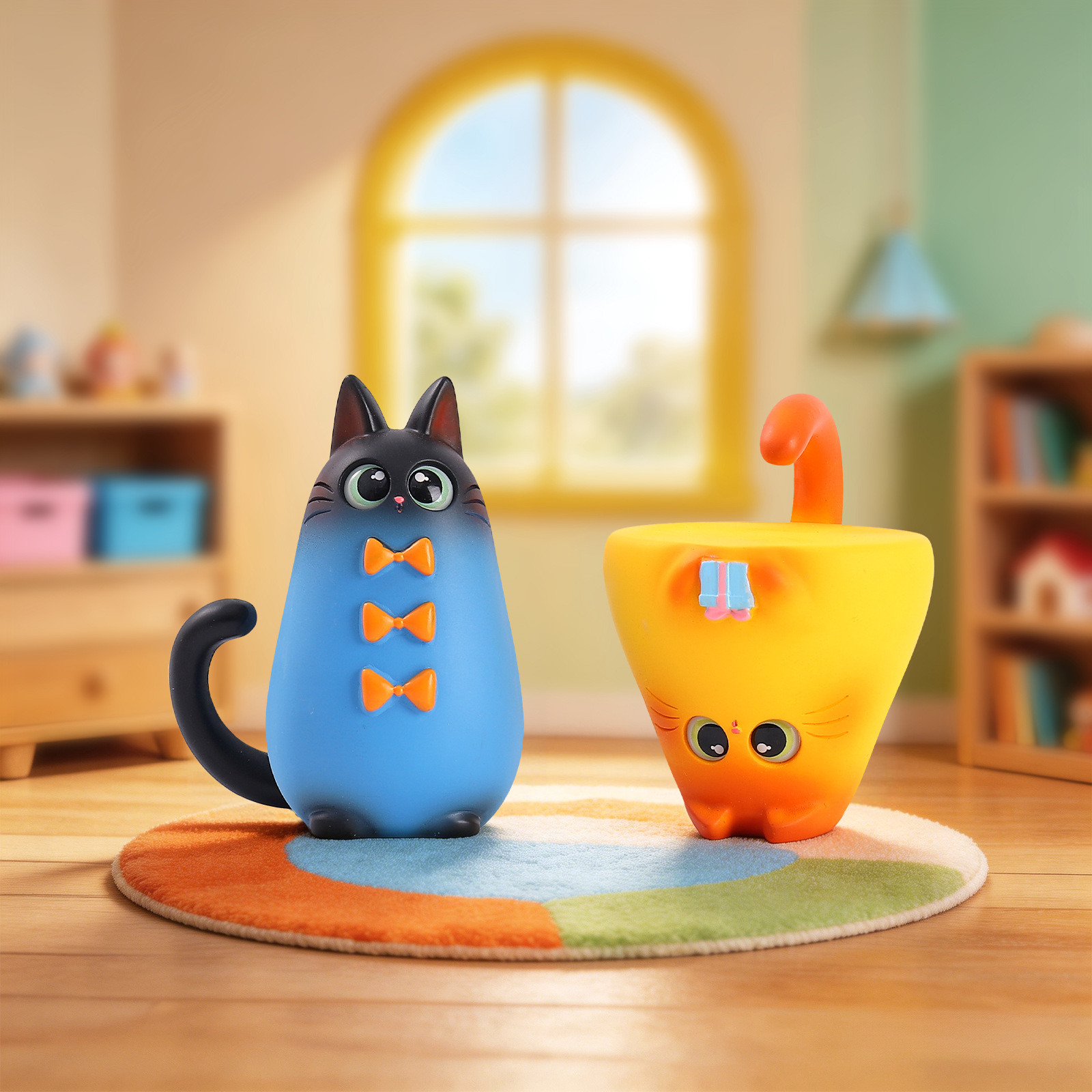 Blind Box Cat Figurine Resin C - Office Furniture Ideas review and price