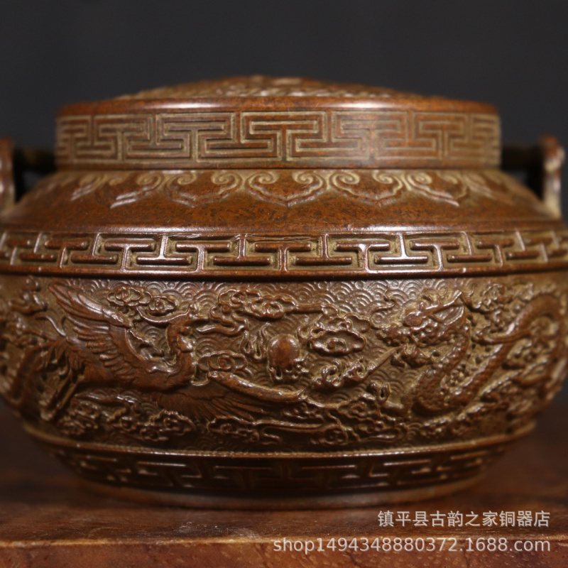Pure Copper Dragon and Phoenix - Office Furniture Phoenix review and price