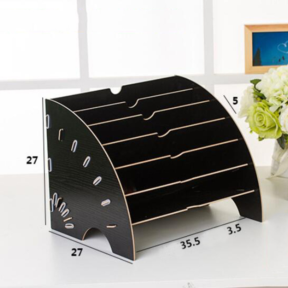 A4 Wooden File Storage Multi-L - Desktop Filing Tray review and price