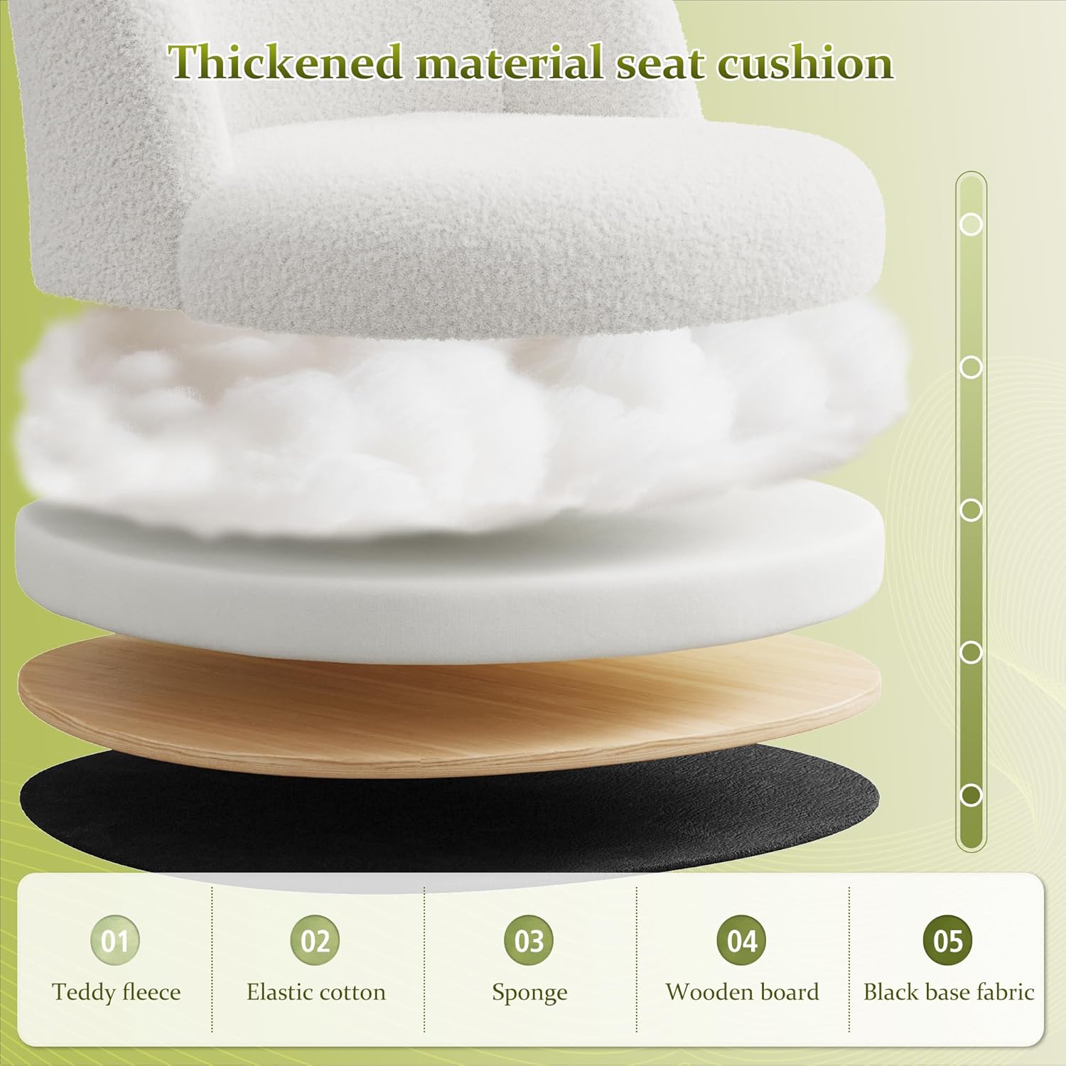 Height Adjustable Vanity Chair - Office Furniture For Small Spaces review and price