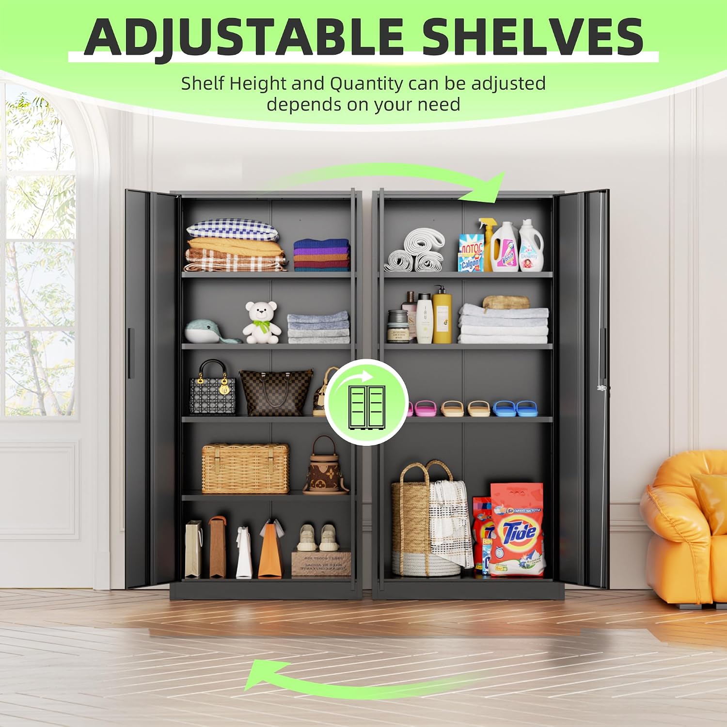Tall Metal Storage Cabinet Org - Office Furniture Warehouse review and price