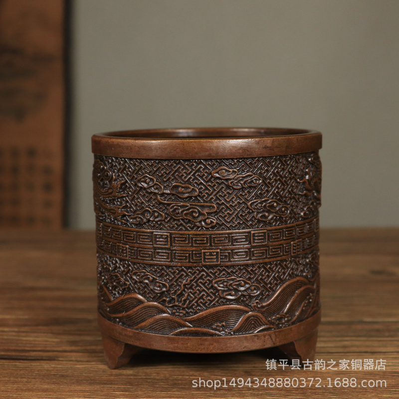 Bronze Incense Burner Cylinder - Office Furniture Phoenix review and price