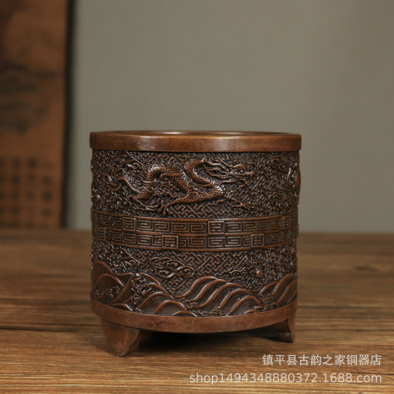 Bronze Incense Burner Cylinder - Office Furniture Phoenix review and price