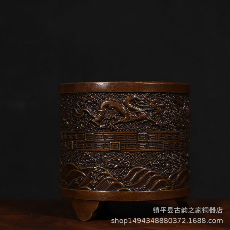 Bronze Incense Burner Cylinder - Office Furniture Phoenix review and price