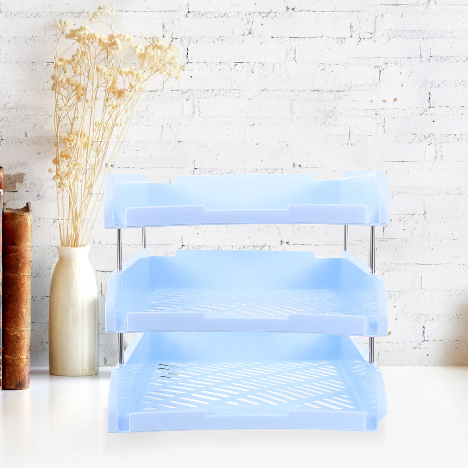 Three Tier Desk Organizer Desk - Desktop Filing Tray review and price
