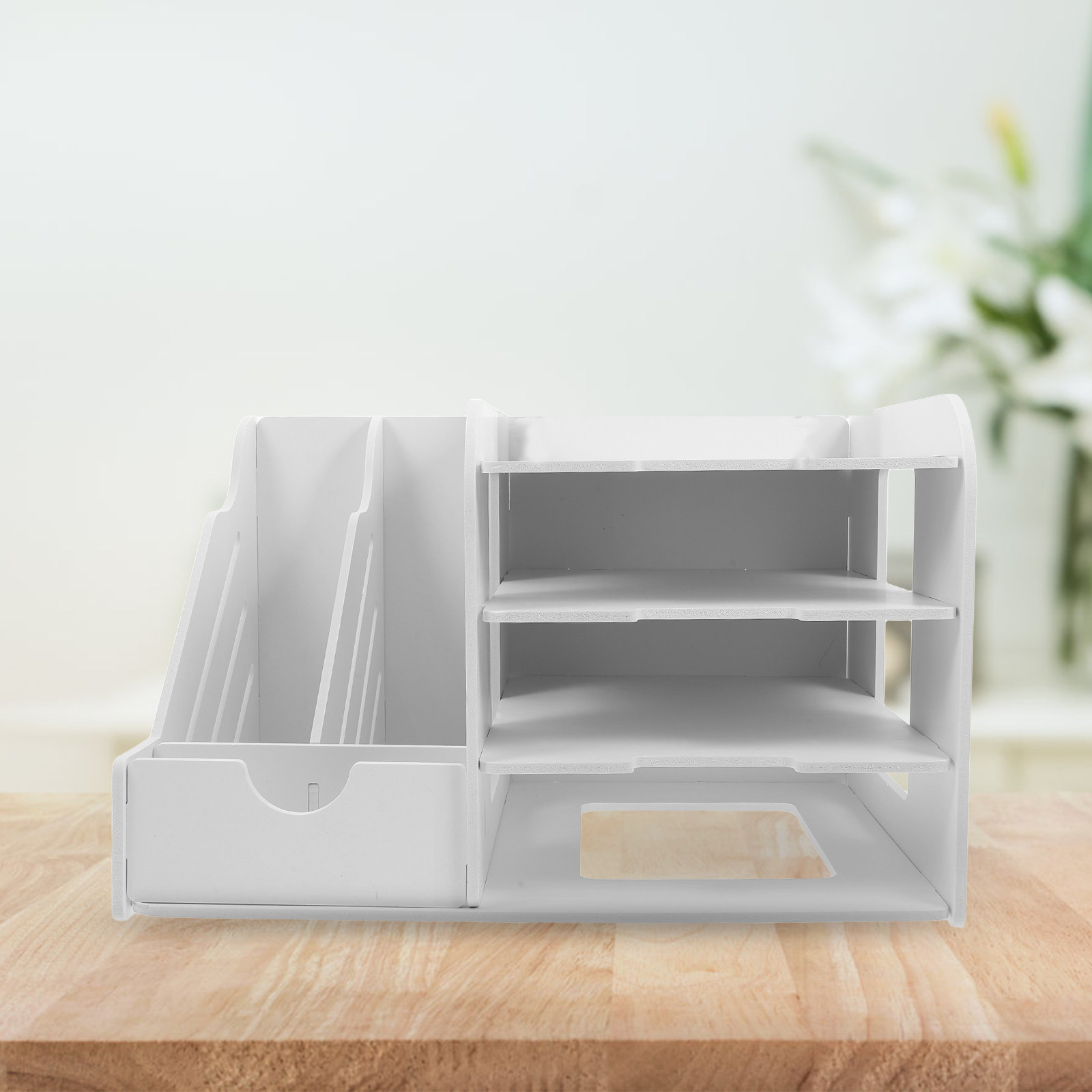 White Multi Layer File Organiz - Desktop Filing Tray review and price
