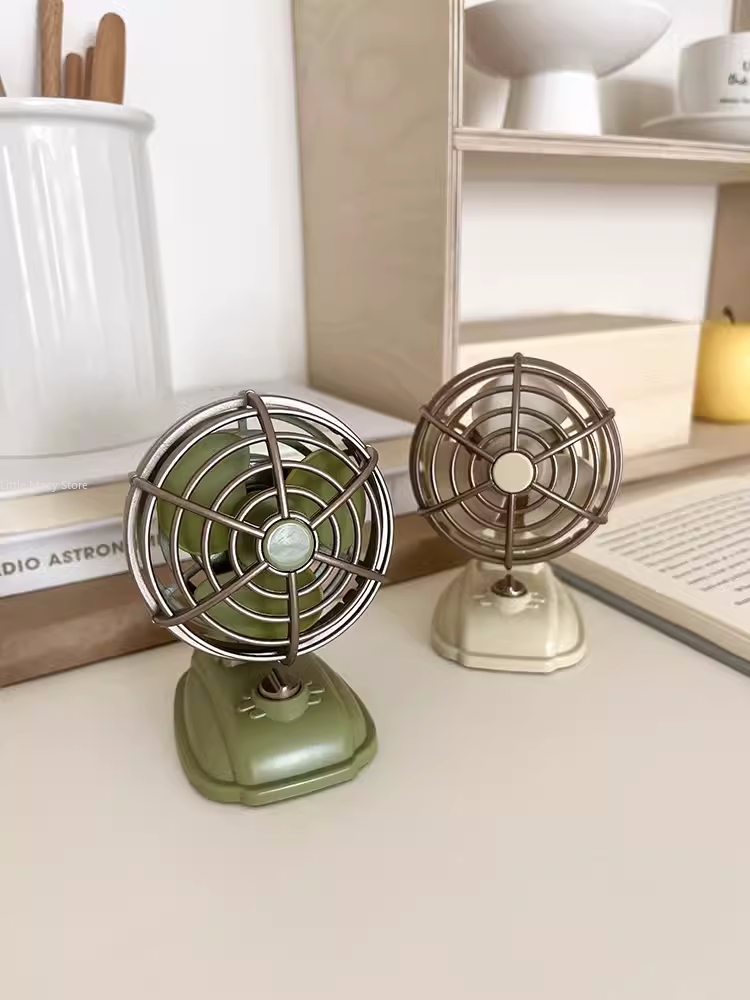 Retro Desktop Small Fan USB Ch - Office Furniture Suppliers review and price