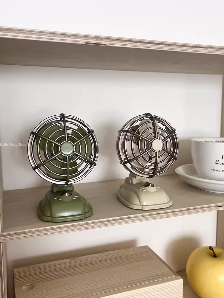 Retro Desktop Small Fan USB Ch - Office Furniture Suppliers review and price
